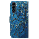 EIDERWOOD Samsung Galaxy S25 FE Faux Leather Flip Case with Design - Flowers