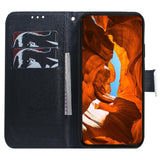 EIDERWOOD Samsung Galaxy S25 FE Faux Leather Flip Case with Design - Dog / Wolf