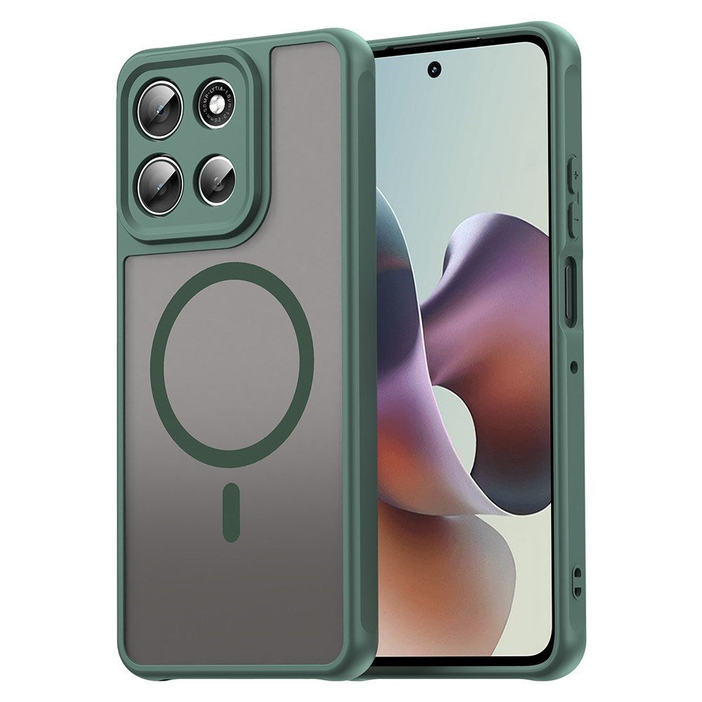 EIDERWOOD Motorola Moto G56 Hybrid Plastic Case - MagSafe Compatible - Green