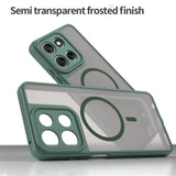 EIDERWOOD Motorola Moto G56 Hybrid Plastic Case - MagSafe Compatible - Green