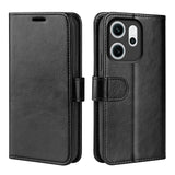 Oppo Reno 14 F (5G) EIDERWOOD Faux Leather Flip Case with Card Holder - Black