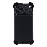 iPhone 17 Pro Two-Piece Metal Bumper Case - Black