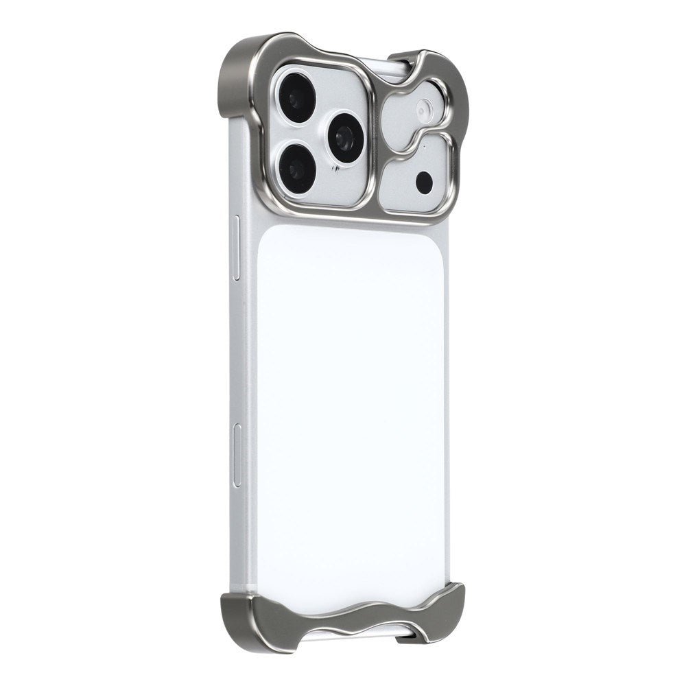 iPhone 17 Pro Two-Piece Metal Bumper Case - Grey
