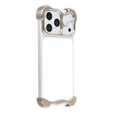 iPhone 17 Pro Two-Piece Metal Bumper Case - Gold