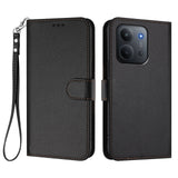 Xiaomi Redmi 15C (5G) / (4G) EIDERWOOD Flip Case with Card Holder & Stand Function - Black