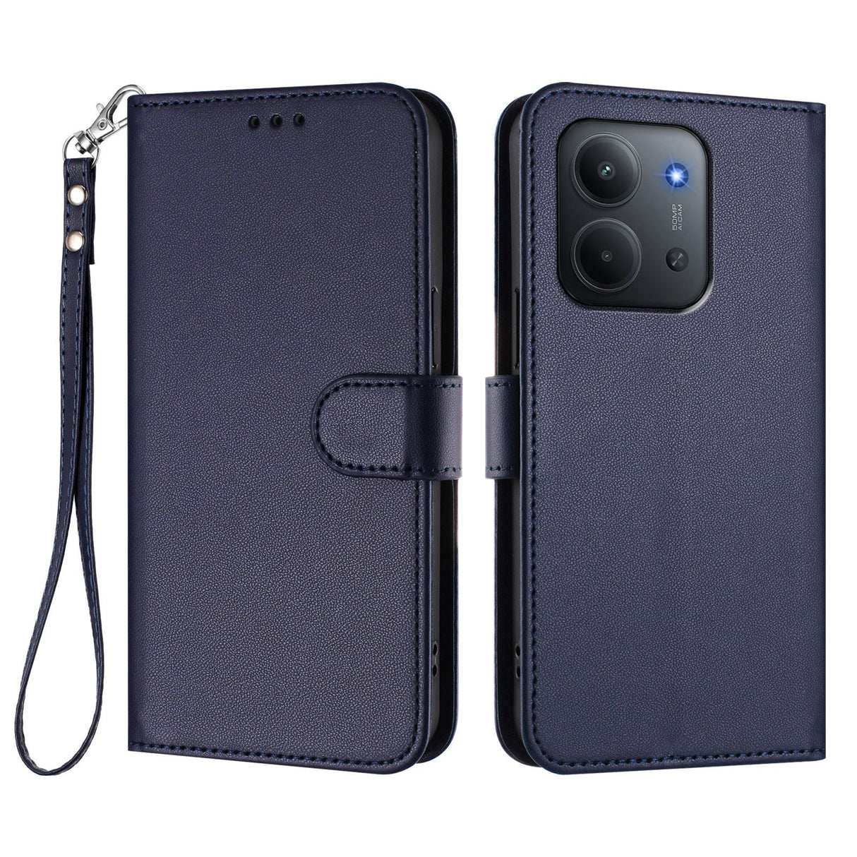 Xiaomi Redmi 15C (5G) / (4G) EIDERWOOD Flip Case with Card Holder & Stand Function - Blue