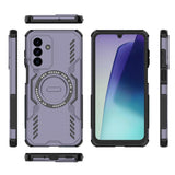 EIDERWOOD Samsung Galaxy A17 (5G) Tough Case with Heat Dissipation - MagSafe Compatible - Gray-Purple