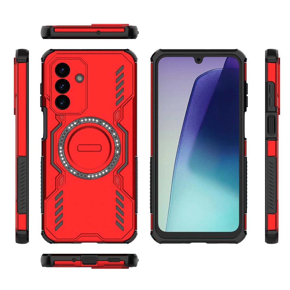 EIDERWOOD Samsung Galaxy A17 (5G) Tough Case with Heat Dissipation - MagSafe Compatible - Red