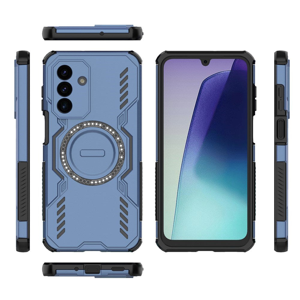 EIDERWOOD Samsung Galaxy A17 (5G) Tough Case with Heat Dissipation - MagSafe Compatible - Blue