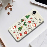 EIDERWOOD iPhone Air Christmas Case - Flexible Plastic - Christmas Motifs / Beige