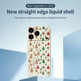 EIDERWOOD iPhone 17 Pro Max Christmas Case - Flexible Plastic - Gingerbread Men and Christmas Trees / Green