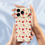 EIDERWOOD iPhone 17 Pro Christmas Case - Flexible Plastic - Christmas Candy / Purple