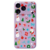 EIDERWOOD iPhone 17 Pro Christmas Case - Flexible Plastic - Christmas Decorations / Purple