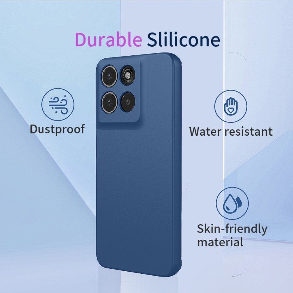 EIDERWOOD Motorola Moto G56 Lined Silicone Case - Green