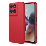 EIDERWOOD Motorola Moto G56 Lined Silicone Case - Red