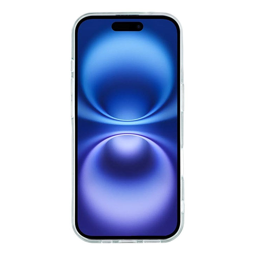 EIDERWOOD iPhone 17 Flexible Plastic Case with Butterflies - Transparent / Purple