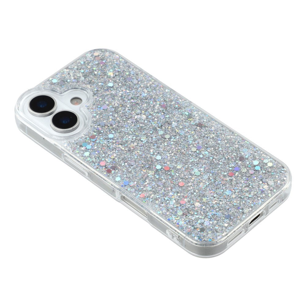 EIDERWOOD iPhone 17 Glitter Case - Silver