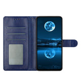 Xiaomi 15T EIDERWOOD Faux Leather Flip Case with Card Holder and Strap - Blue