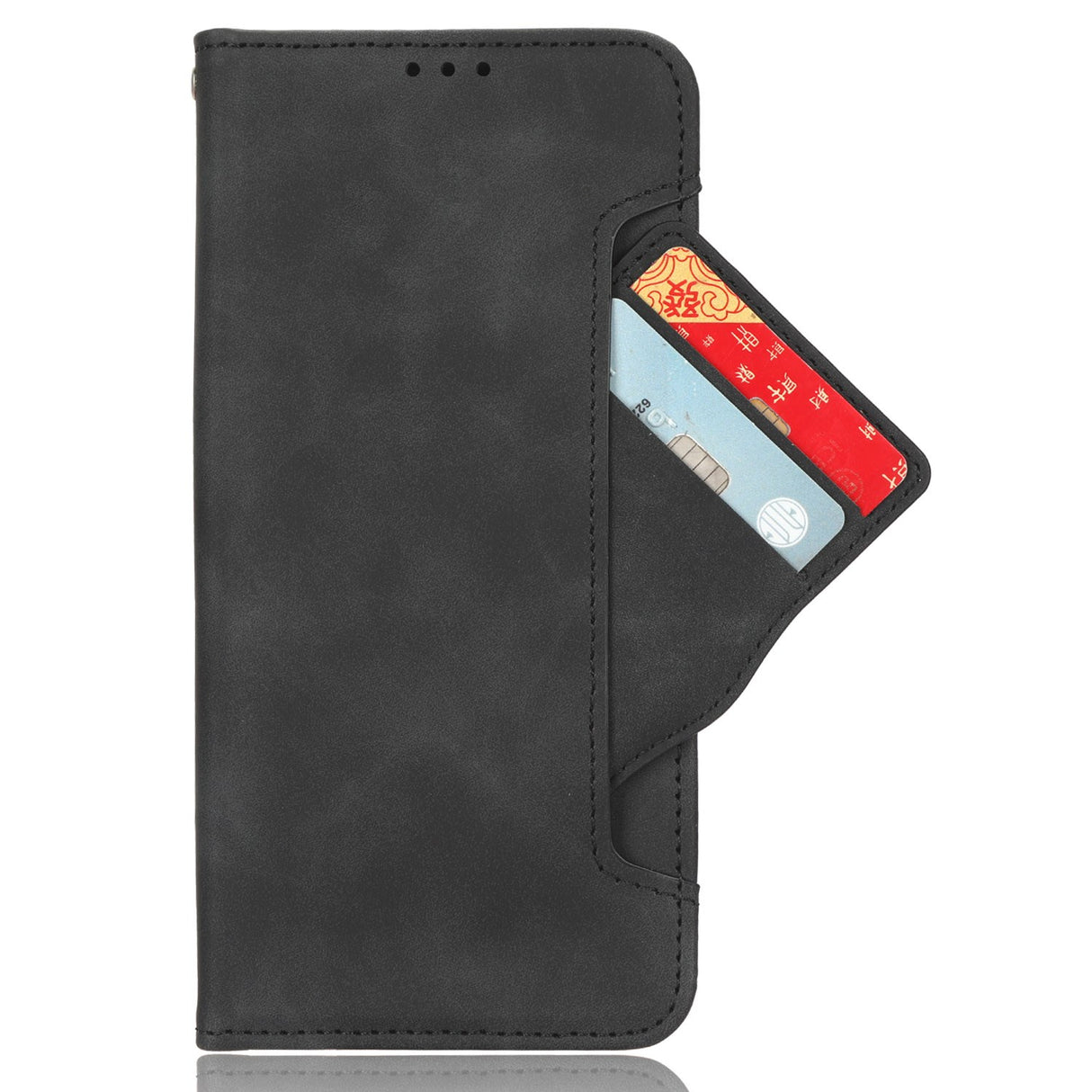Nothing Phone (3) EIDERWOOD Leather Flip Case w. Wallet - Black