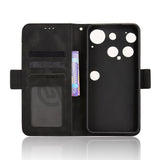 Nothing Phone (3) EIDERWOOD Leather Flip Case w. Wallet - Black