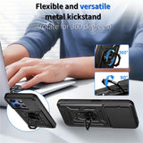 Xiaomi Redmi 15C (5G) / (4G) EIDERWOOD Tough Case with Stand Function - MagSafe Compatible - Blue
