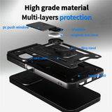 Xiaomi Redmi 15C (5G) / (4G) EIDERWOOD Tough Case with Stand Function - MagSafe Compatible - Grey