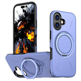 EIDERWOOD iPhone 17 Case with Rotating Kickstand - MagSafe Compatible - Purple