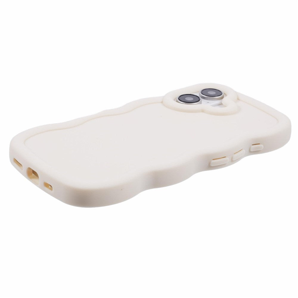 EIDERWOOD iPhone 17 Flexible Plastic Wavy Case - White
