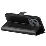 EIDERWOOD Honor 400 Smart Faux Leather Flip Case with Cardholder & Stand Function - Black