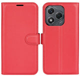 EIDERWOOD Honor 400 Smart Faux Leather Flip Case with Cardholder & Stand Function - Red