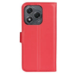 EIDERWOOD Honor 400 Smart Faux Leather Flip Case with Cardholder & Stand Function - Red