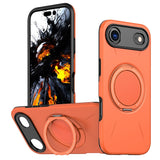 EIDERWOOD iPhone Air Case with Rotating Kickstand - MagSafe Compatible - Orange