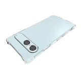 EIDERWOOD Sony Xperia 10 VII Plastic Case with Shock Absorbing Corners - Transparent