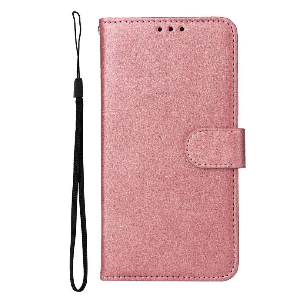 Samsung Galaxy S23 Ultra Leather Flip Case w. Wallet - Pink