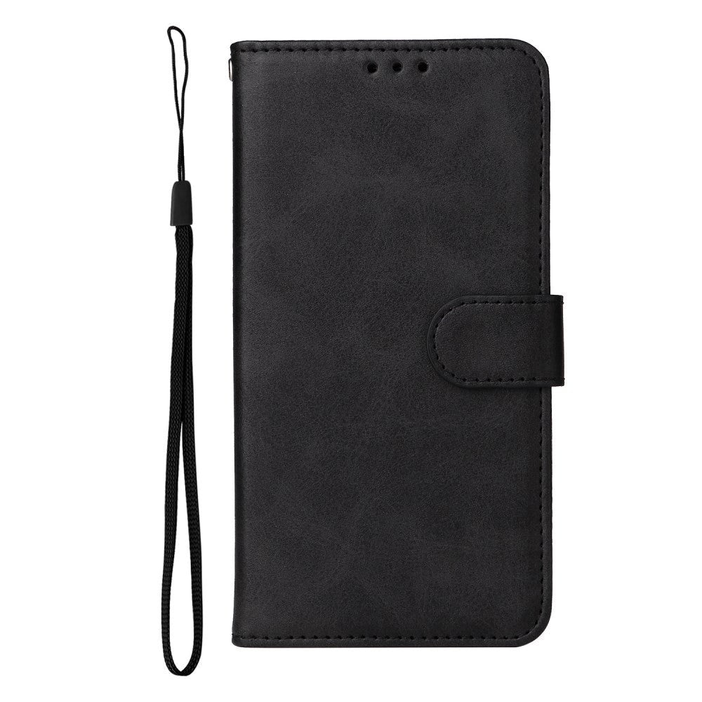 Samsung Galaxy S23+ (Plus) Leather Flip Case w. Wallet - Black