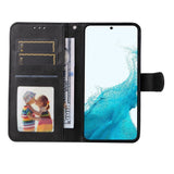 Samsung Galaxy S23+ (Plus) Leather Flip Case w. Wallet - Black