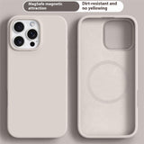 iPhone 16 Pro 2-in-1 Silicone & Hard Plastic Case - MagSafe Compatible - Beige