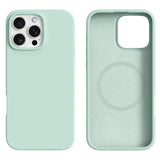 iPhone 16 Pro 2-in-1 Silicone & Hard Plastic Case - MagSafe Compatible - Light Green
