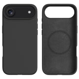 iPhone Air 2-in-1 Silicone & Hard Plastic Case- MagSafe Compatible - Black