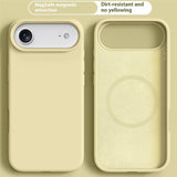 iPhone Air 2-in-1 Silicone & Hard Plastic Case- MagSafe Compatible - Yellow