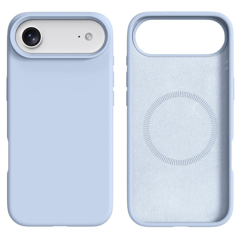 iPhone Air 2-in-1 Silicone & Hard Plastic Case- MagSafe Compatible - Baby Blue