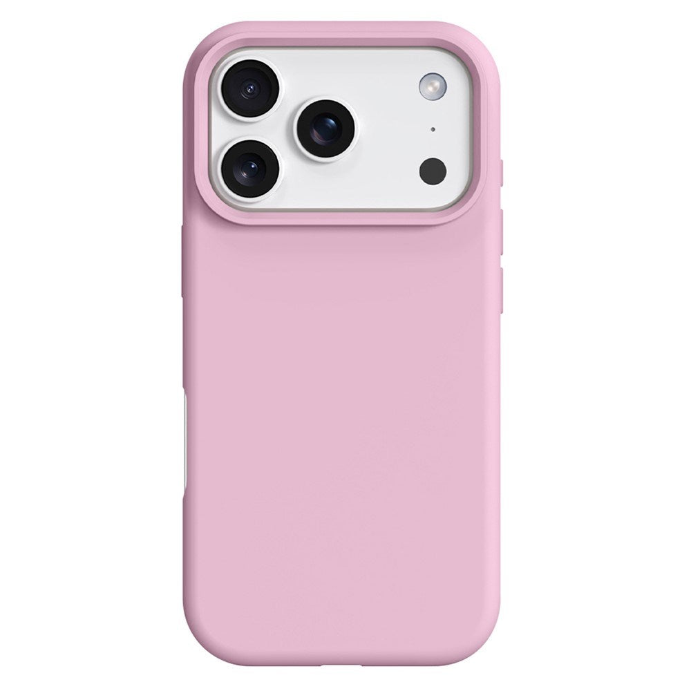 iPhone 17 Pro Max 2-in-1 Silicone & Hard Plastic Case- MagSafe Compatible - Pink