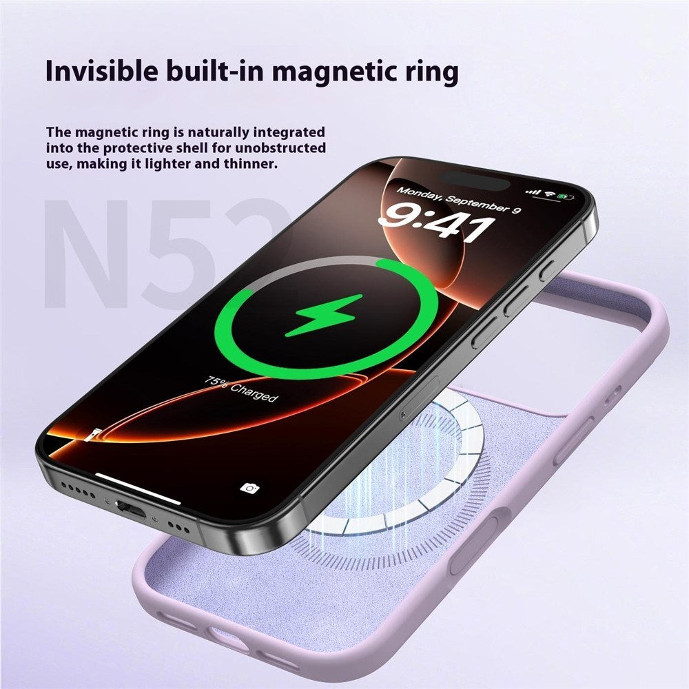 iPhone 17 Pro 2-in-1 Silicone & Hard Plastic Case- MagSafe Compatible - Black