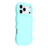 EIDERWOOD iPhone 17 Pro Max Flexible Plastic Wavy Case - Blue