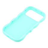 EIDERWOOD iPhone 17 Pro Max Flexible Plastic Wavy Case - Blue