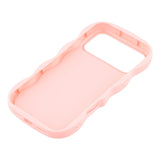 EIDERWOOD iPhone 17 Pro Flexible Plastic Wavy Case - Pink