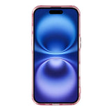 EIDERWOOD iPhone 17 Hybrid Plastic Case with Built-in Camera Lens Protection - Foil Pattern / Pink