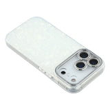 EIDERWOOD iPhone 17 Pro Max Hybrid Plastic Case with Built-in Camera Lens Protection - Pearlescent Pattern / White