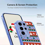 EIDERWOOD Samsung Galaxy S25 Ultra Flexible Plastic Christmas Case with Motif - Transparent / Pattern