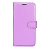 Realme 15 EIDERWOOD Faux Leather Flip Case with Cardholder & Stand Function - Purple
